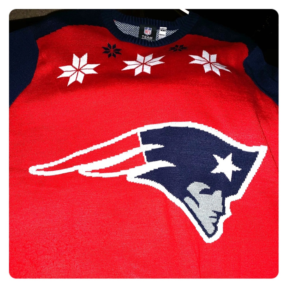 New England Patriots ugly sweater